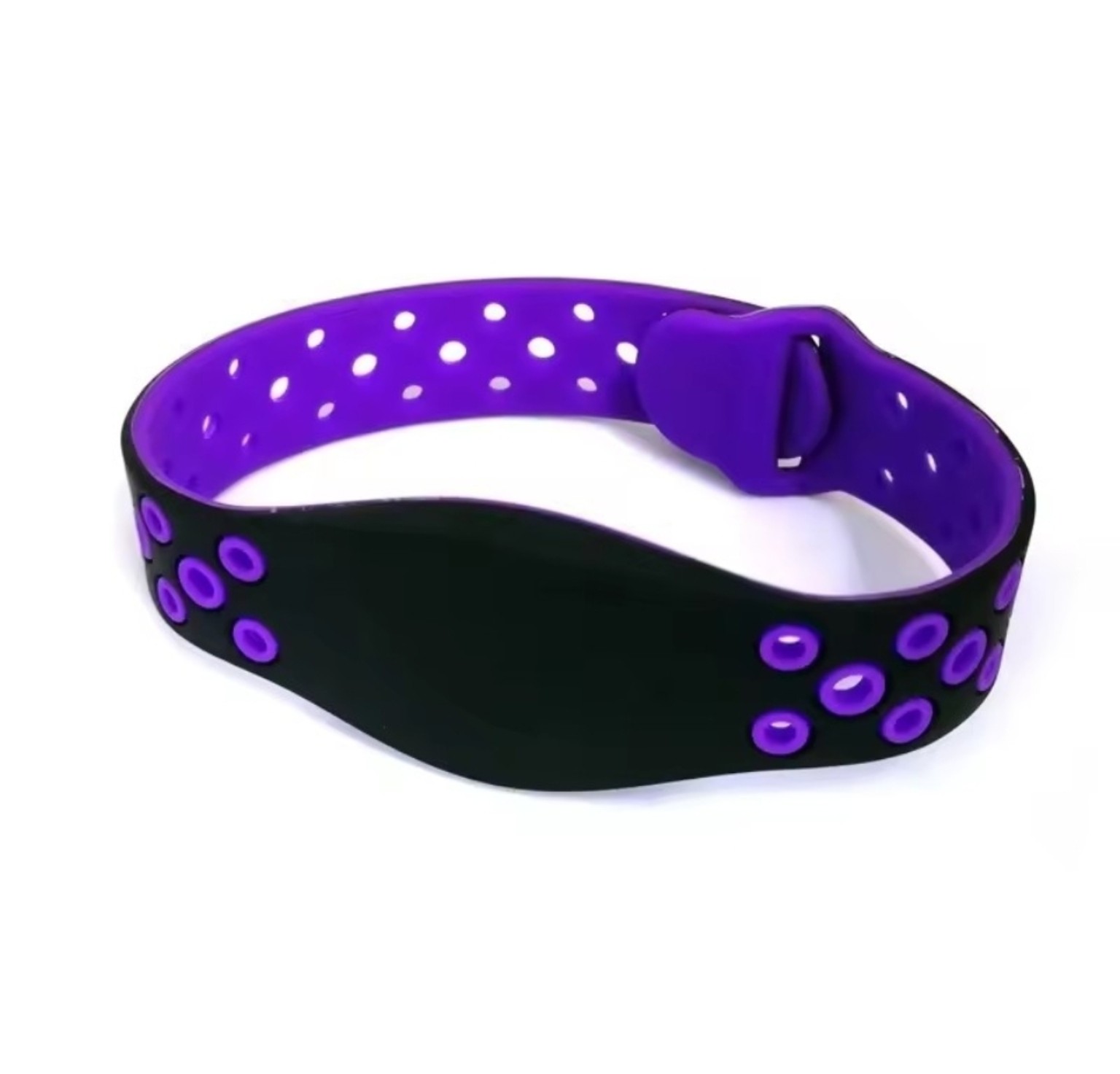 Purple kids NFC wristband